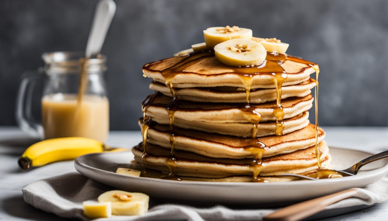 Baby Banana Oat Pancakes