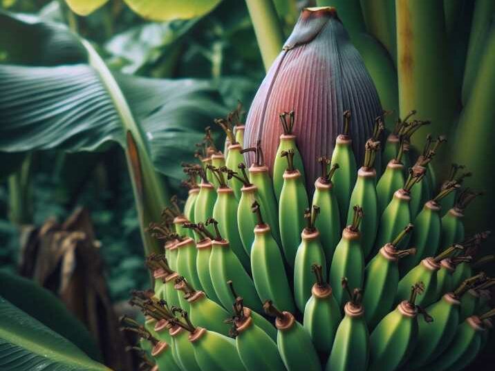 baby bananas affect the growth of neighboring plants in a garden