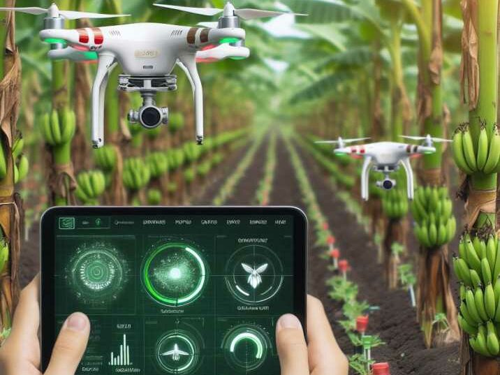 Drone Technology in Banana Farming