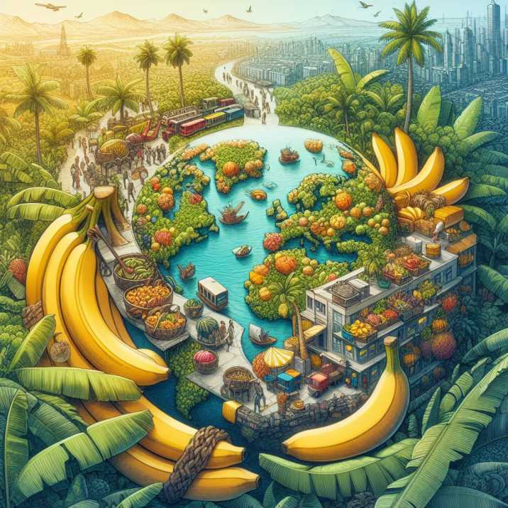 global journey of Cavendish bananas